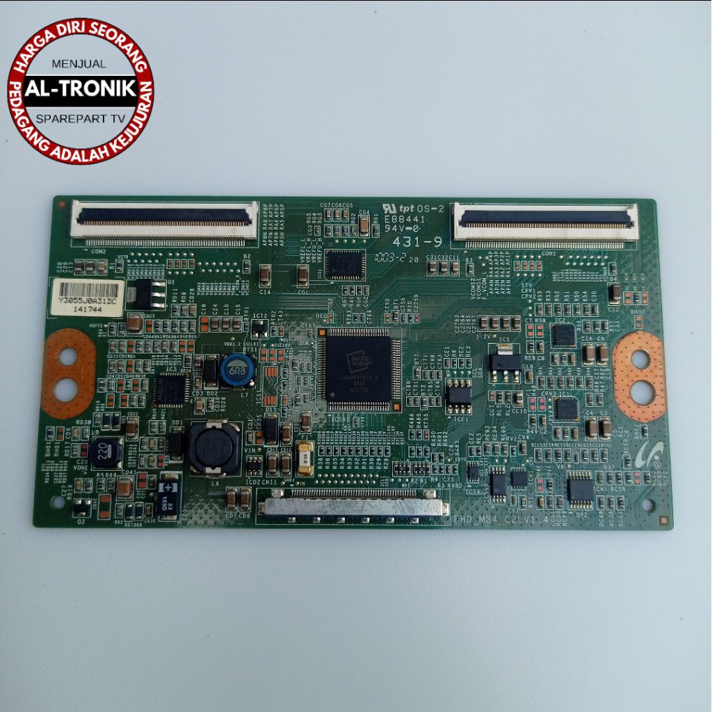 TICON BOARD TV LCD SONY 50 INCH MODEL KLV-40BX400 TIKON TCON KLV 40BX400 KLV40BX400
