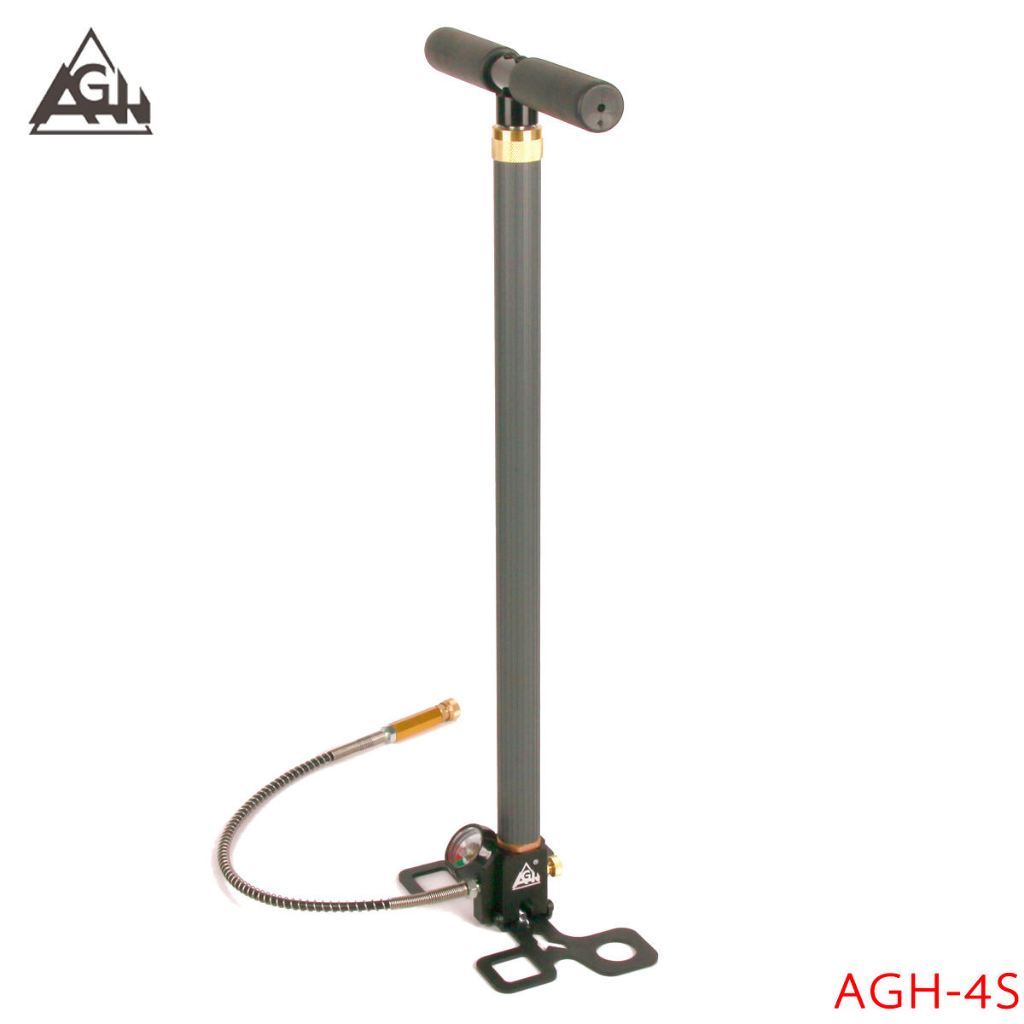 Pompa PCP NEW AGH 4 STAGE MANOMETER 6000 PSI BONUS MINI KUPLER KAKI LIPAT