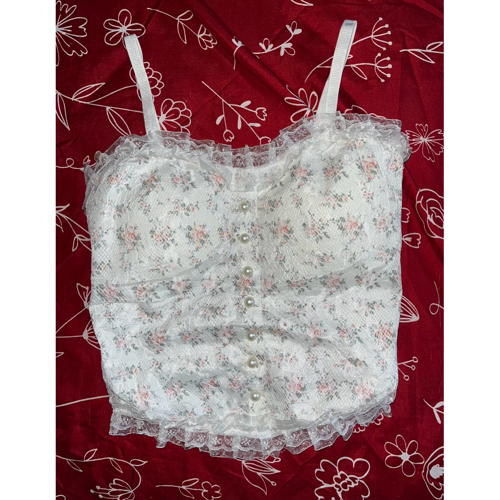 PL tanktop renda