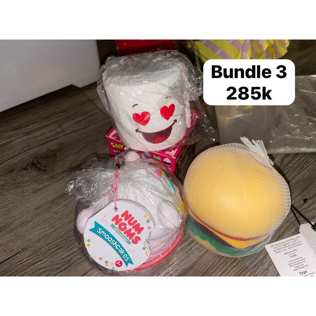 Squishy Bundle Tissue Burger Smooshcake