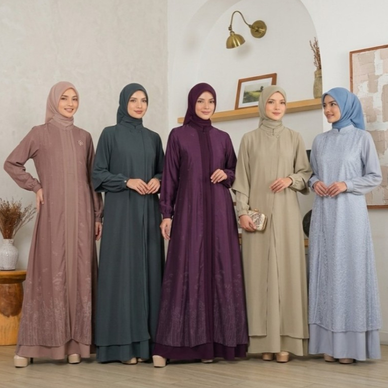 GAMIS JUMBO BIG SIZE BIGSIZE NIBRAS FASHION LD 120 130 140 150 2XL 3XL 4XL 5XL 2026 BUSANA MUSLIM WA