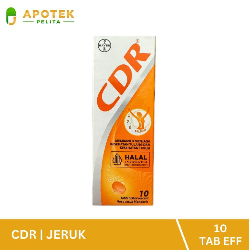 CDR Effervescent Memenuhi Kebutuhan Kalsium (10 Tablet Effervescent)
