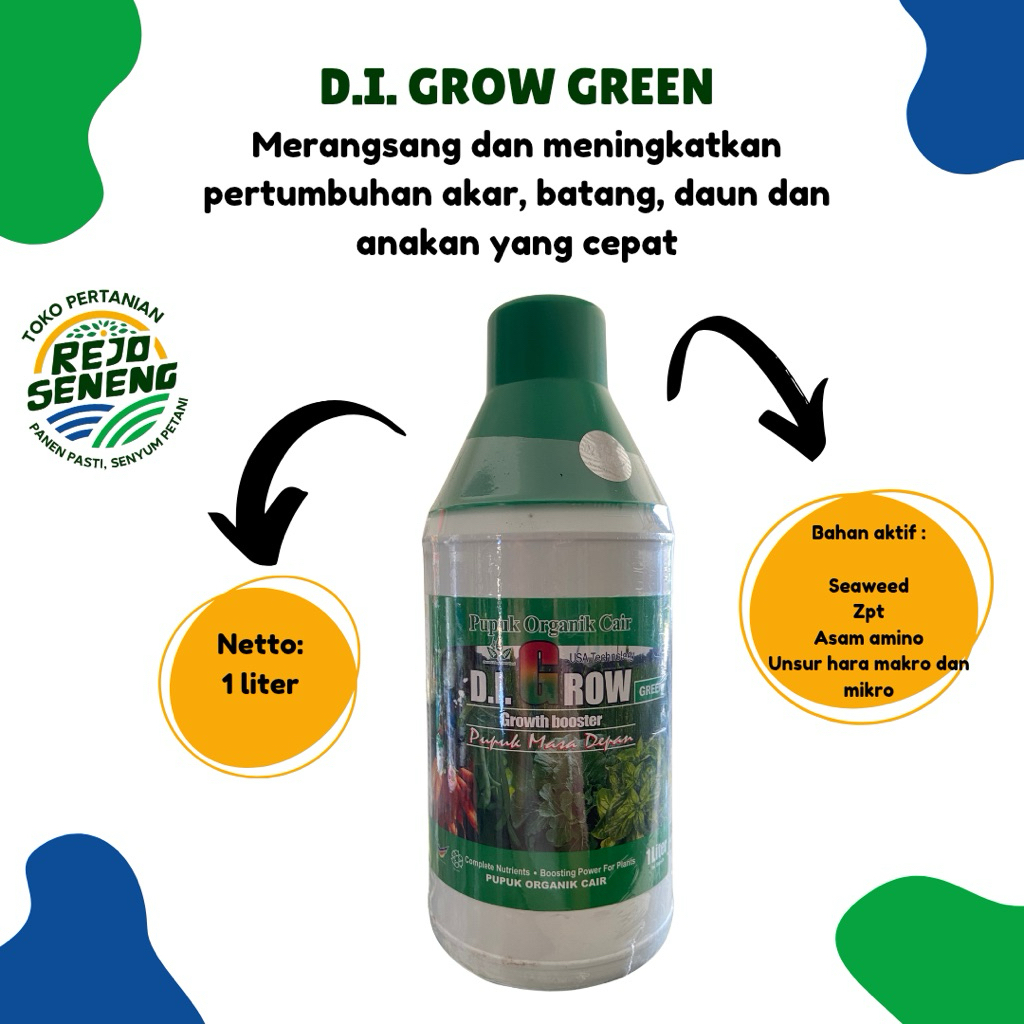 Pupuk Organik Cair D.I Grow 1 Liter