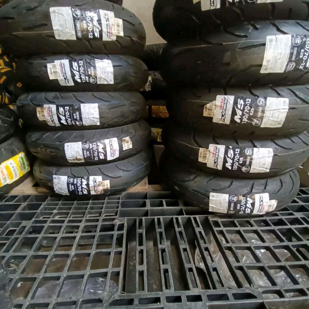 Ban ring 12 120/70 tubles merk corsa platinum M5