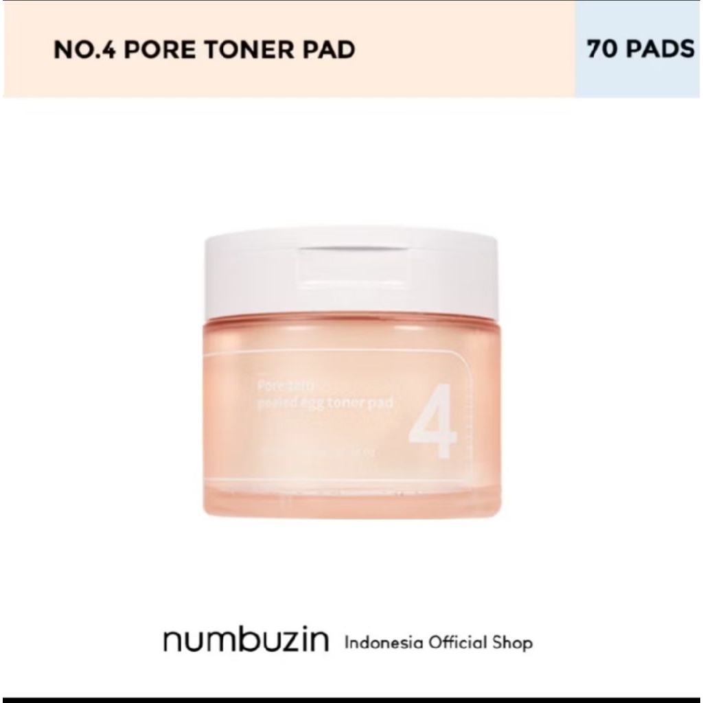 Numbuzin No.4 Pore Toner Pad Original