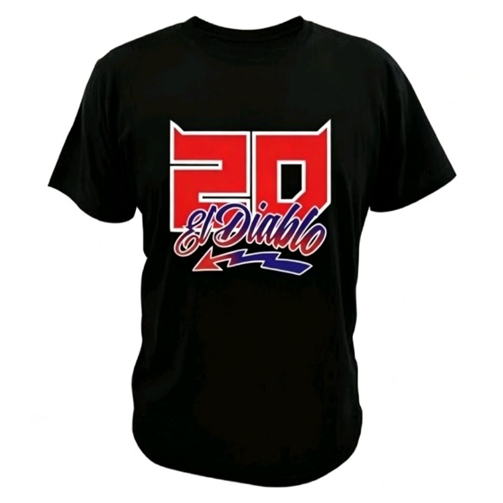 Tshirt - Kaos - Baju - MotoGP Fabio Quartararo El Diablo 20