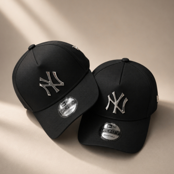 Topi Baseball NY & LA Plat Besi NE Limited Edition