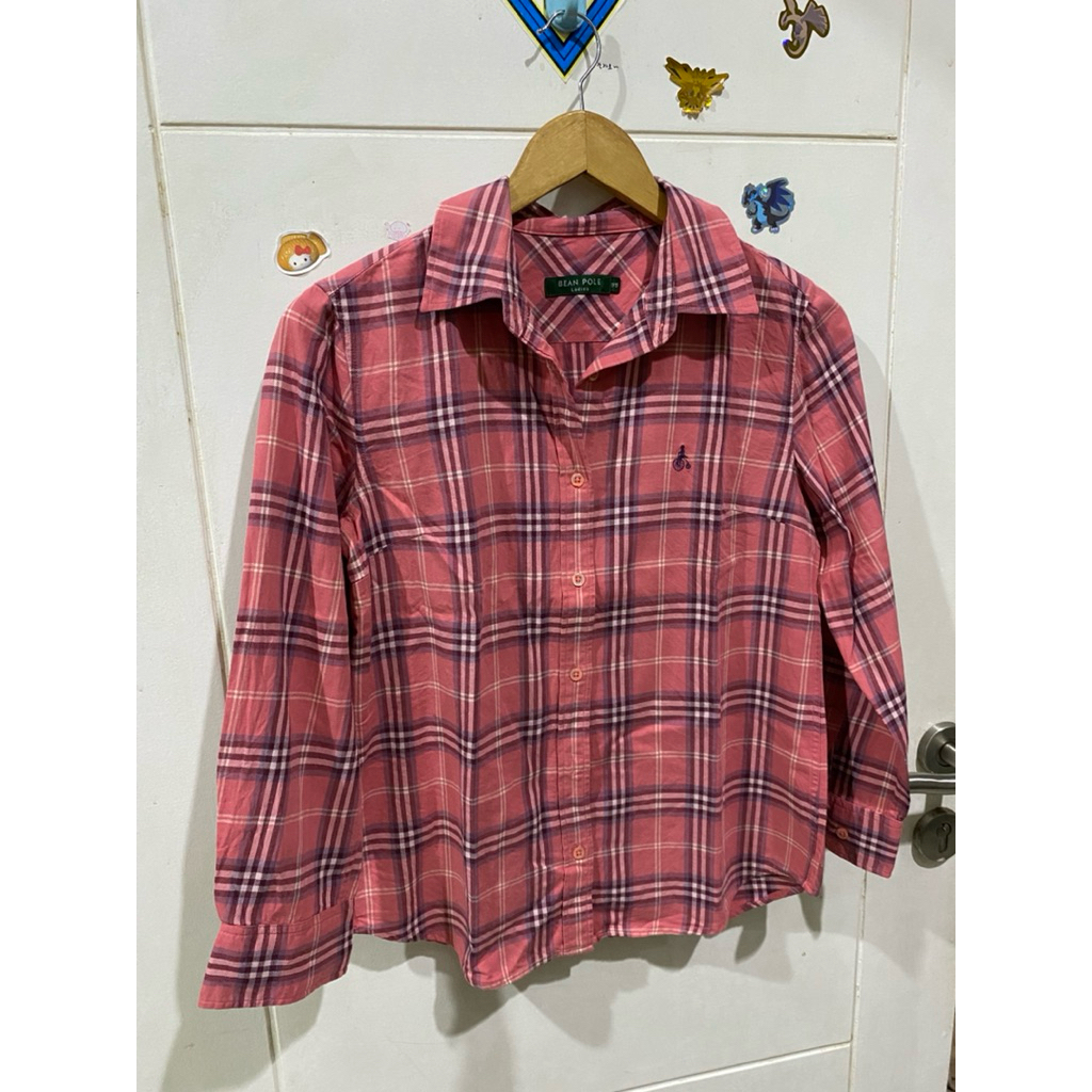 kemeja beanpole pink pl