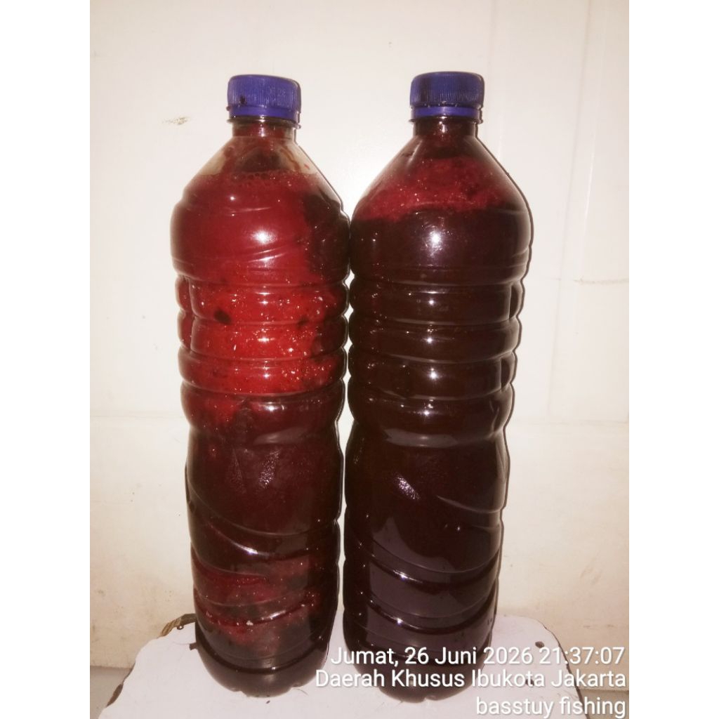 marus/darah sapi full jelly Aqua literan