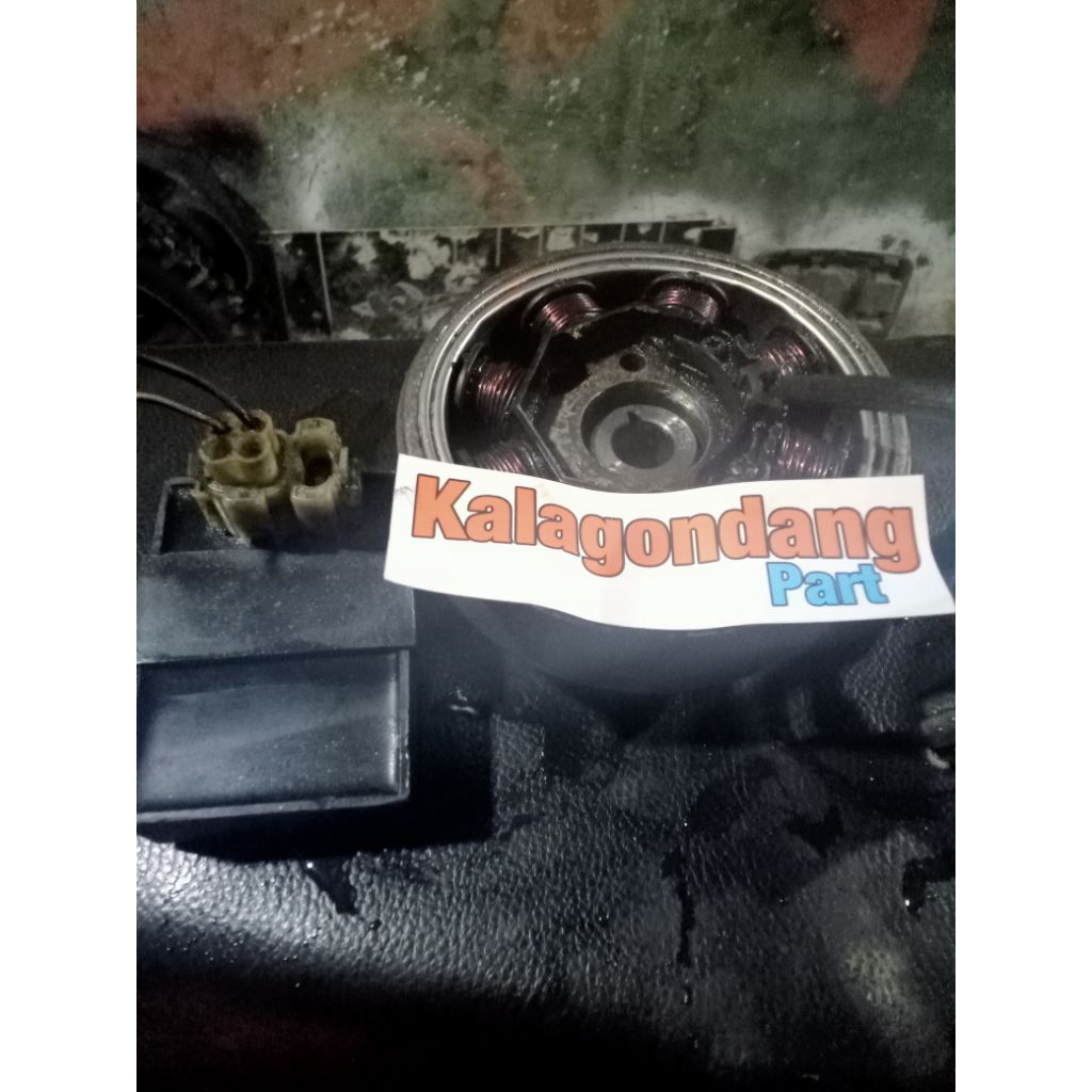 magnet+spul+cdi original copotan karisma pnp kirana,suprax125