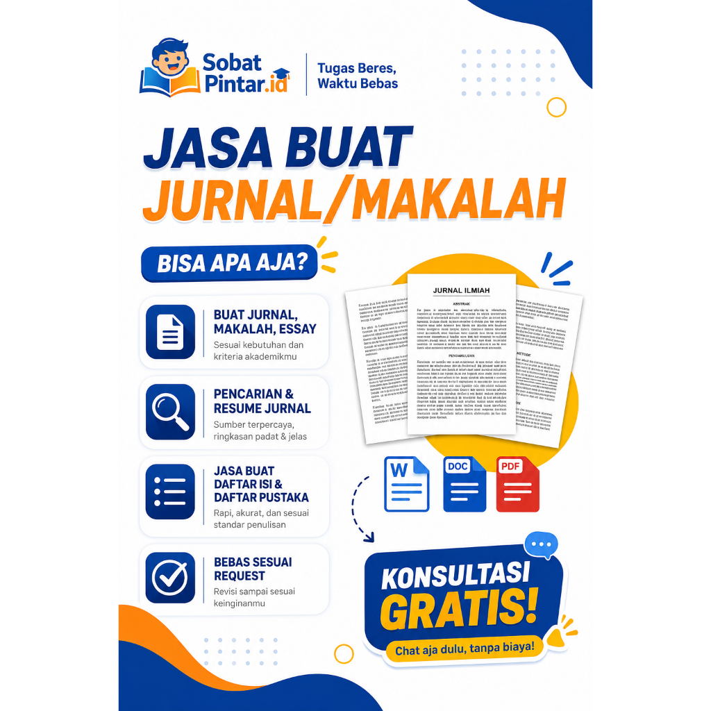 Jasa Kuliah Pembuatan Jurnal Ilmiah Profesional