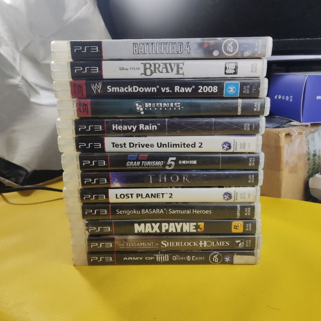 BD KASET GAME PS3 ORIGINAL SECOND MURAH GAMES PS 3 PLAYSTATION 3 PS 3 Kaset