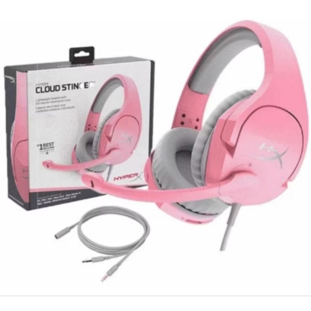 headset HiperX Cloud Stinger Gaming Headset Pink
