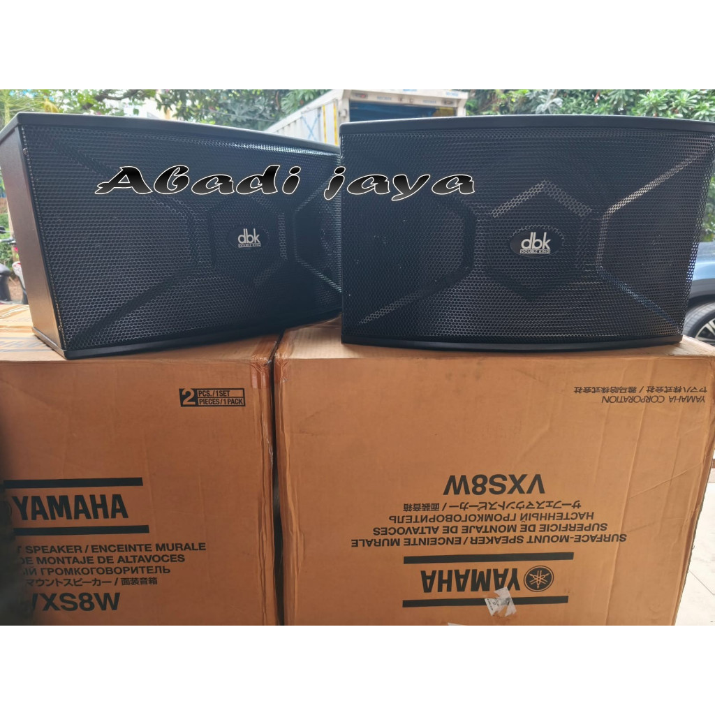 speaker pasif karaoke music dbk db 450n / db450n db450 n 10 inch 2 buah original
