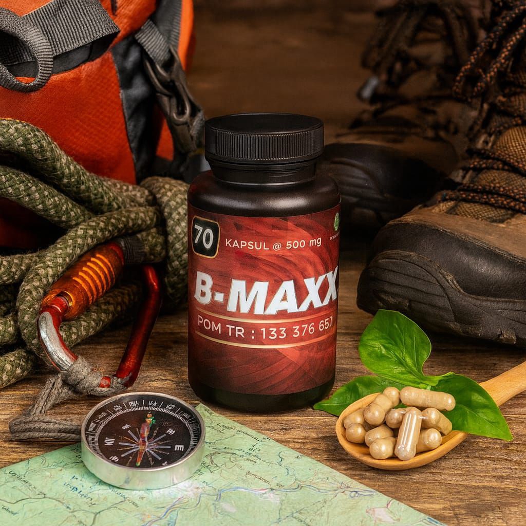 B-MAXX HERBAL SINERGY 70 CAPSUL 100% ORIGINAL BPOM