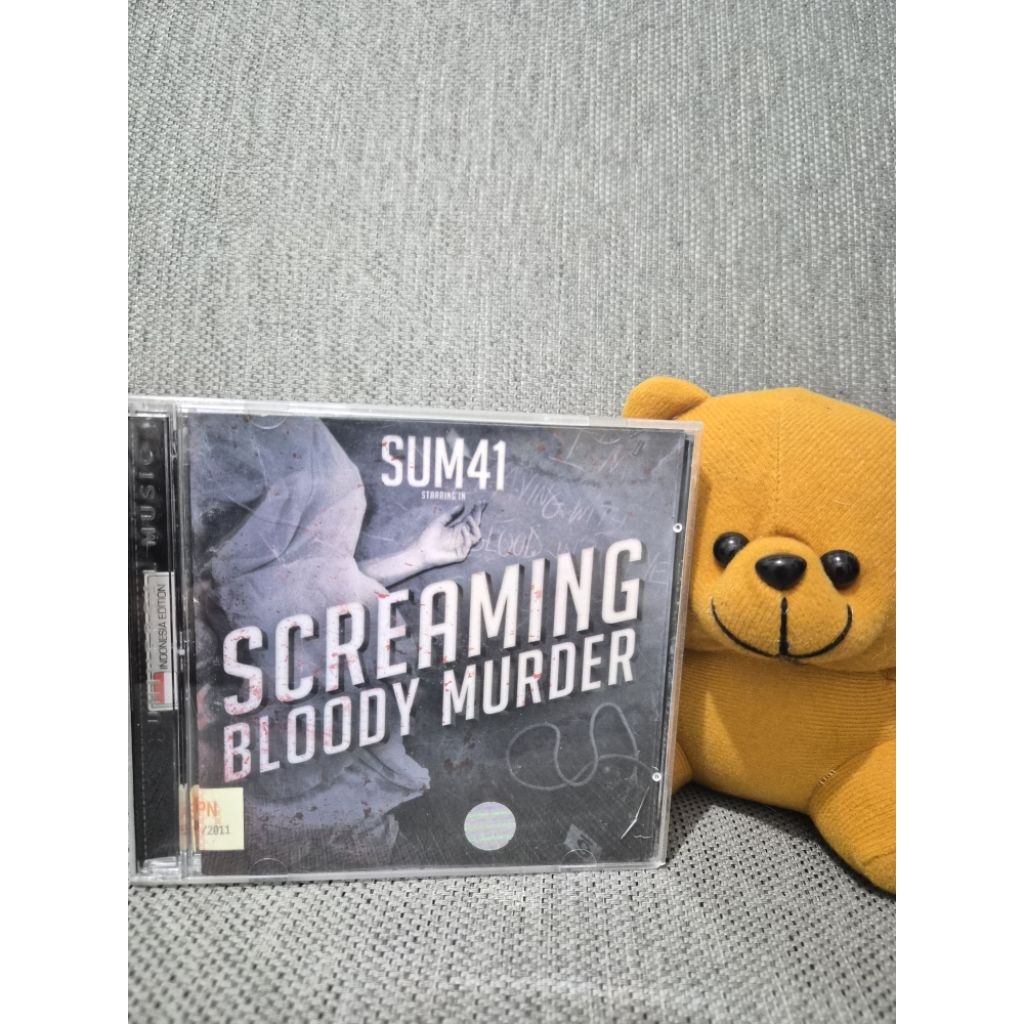 CD ​Sum 41 - Screaming Bloody Murder (CD Album - Official Local Press with PPN Tag)