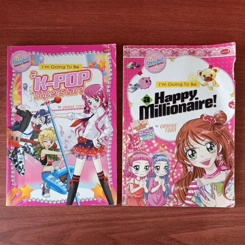 KOMIK IM GOING TO BE A KPOK SUPESTAR IM GOING TO BE A HAPPY MILLIONAIRE by ORANGE TOON