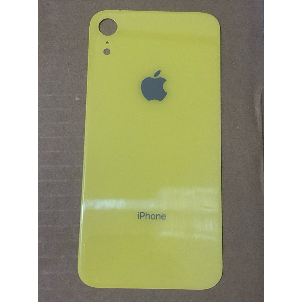 Back Glass iphone XR yellow