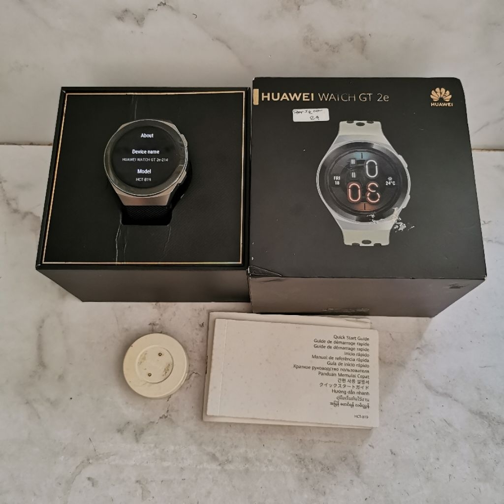 Huawei Watch GT 2e Bekas - Fullset Resmi - GT 2e second