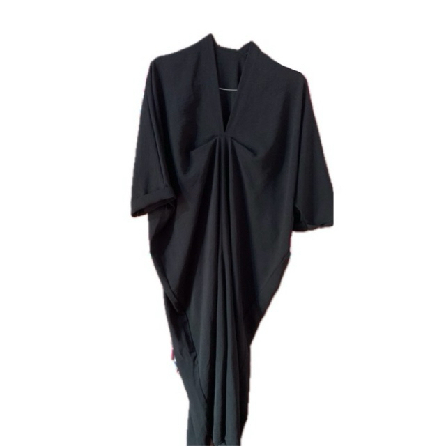 PL KAFTAN HITAM POLOS