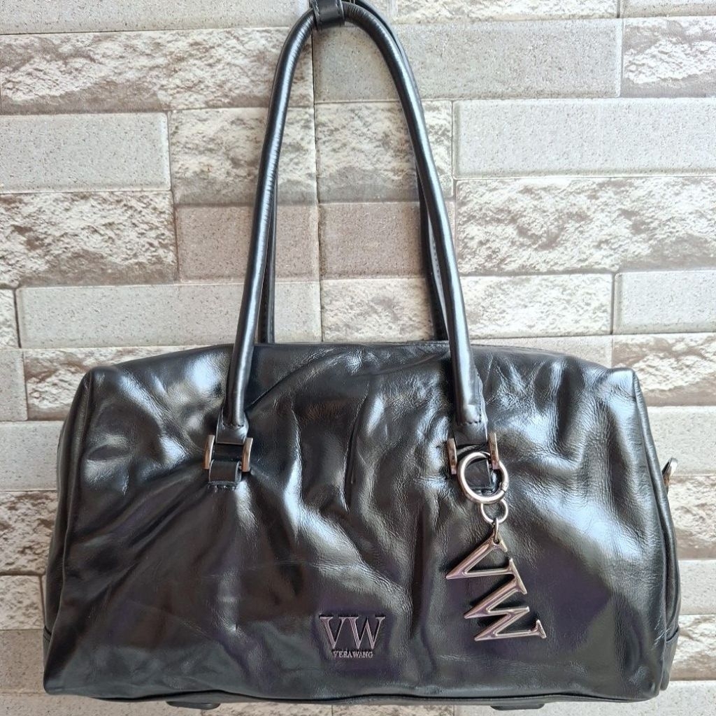 Glossy Bag Vera Wang Shoulder Bag, Kulit Sapi Asli