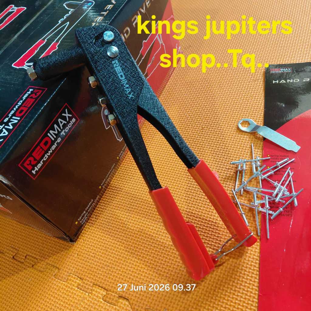 RIPET + free 20pc mata REDIMAX atau MERK LAIN TANG RIVET RIFET STANG TANG RIPET