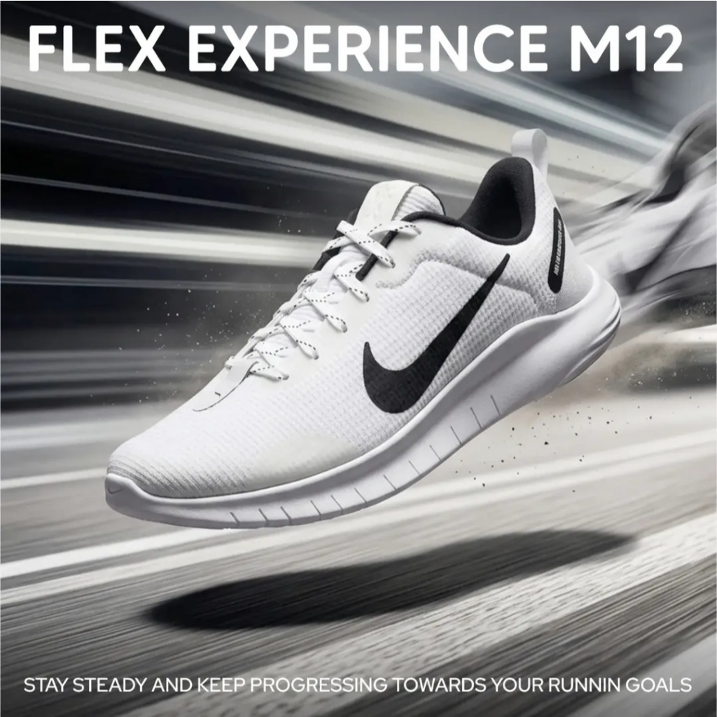 Sepatu Olahraga Running Lari NIKE FLEX EXPERIENCE RUN 12 Men