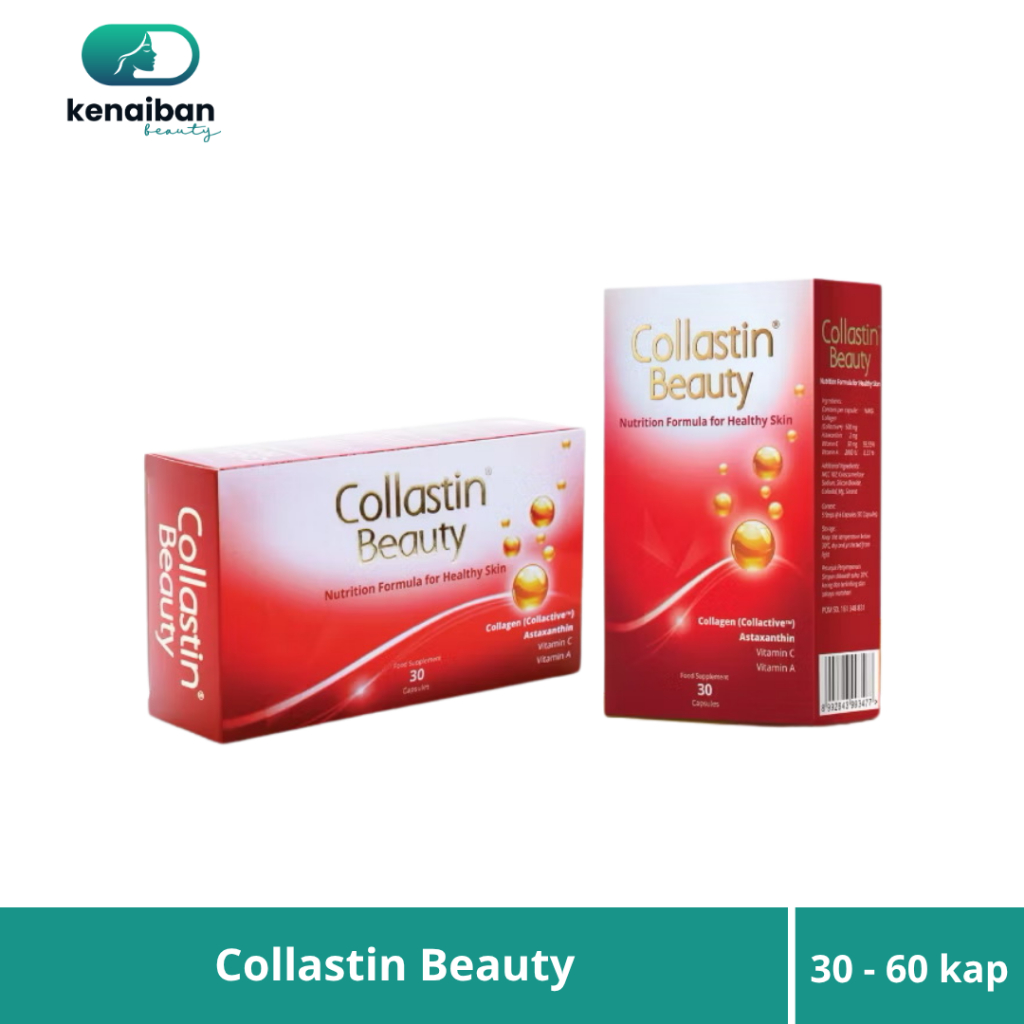 Collastin Beauty 30 - 60 Kapsul / Collagen + Astaxanthin