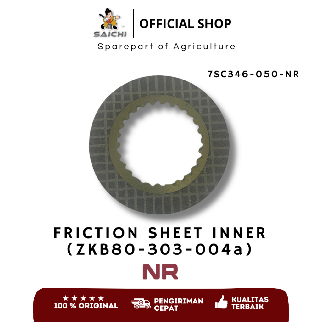 Friction Sheet Inner Sparepart Combine Harvester Maxxi Bimo 102
