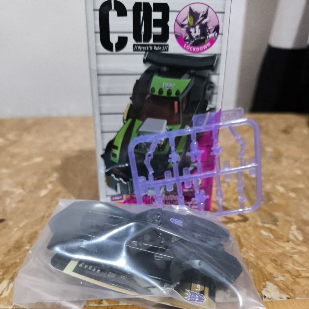 Blokees Wheels Transformers C03 Secret Lockdown Radiant Edition