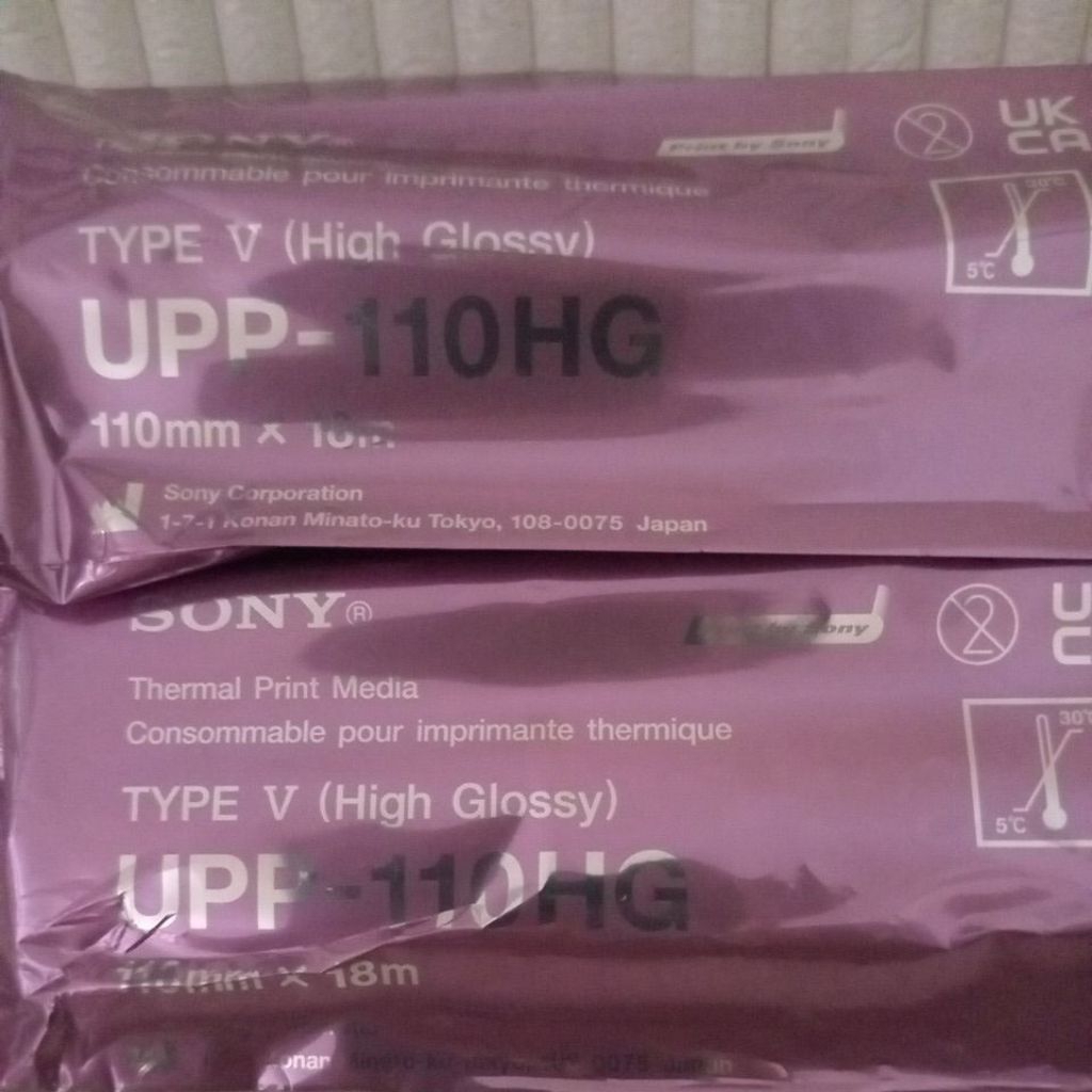 Sony USG Paper HG UPP 110/Sony HG Paper/Paper USG/Kertas Printer USG/USG Paper