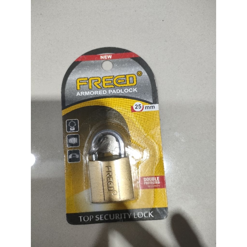 Gembok CAT KNG Freed 25mm