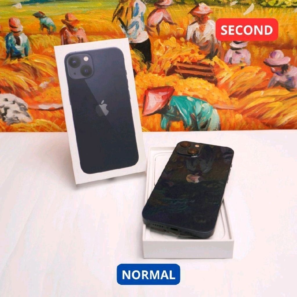 iPhone 13 128 GB HP Second Original Sinar Mutiara Cell