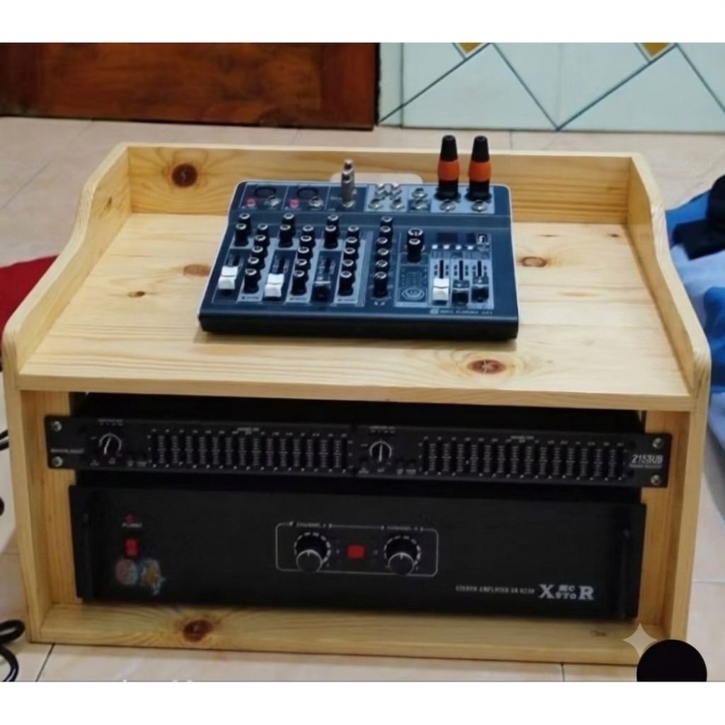 hardcase power / rak power 5 u dan mixer