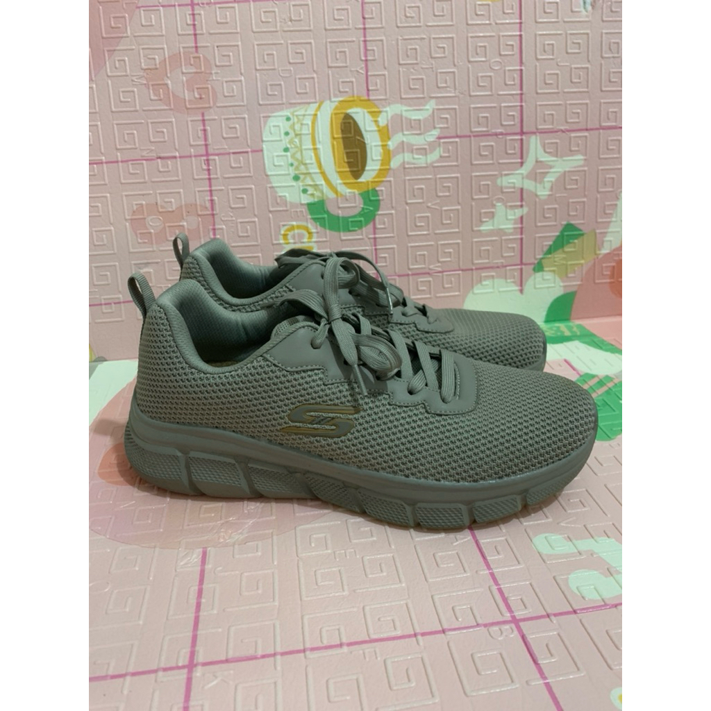 PRELOVED SKECHERS BOBS B FLEX TAUPE
