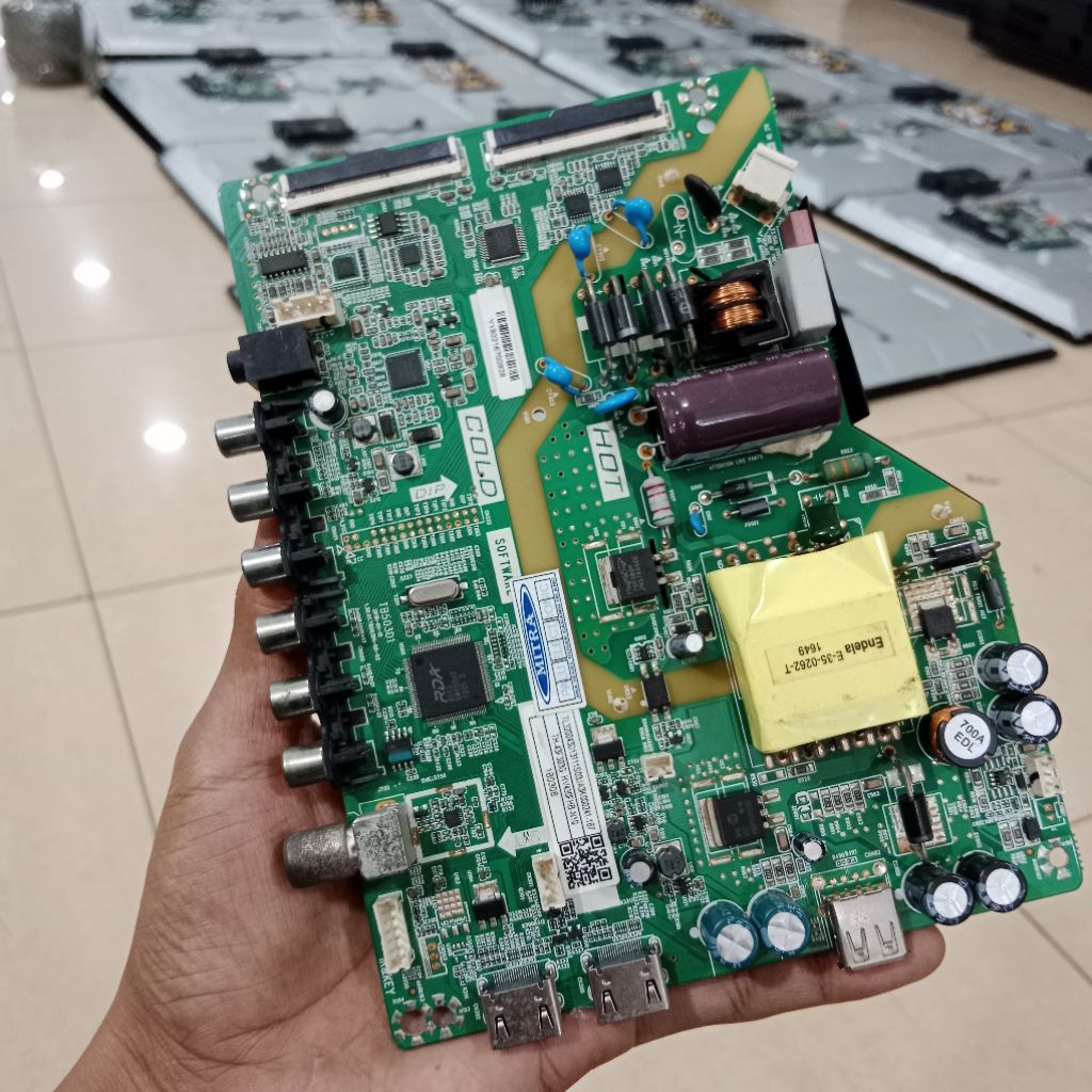MB TV LED PANASONIC TH-43F303G / MB MAINBOARD / MOTHERBOARD / MENBOARD / MOBO BOARD MESUN TV LED PAN