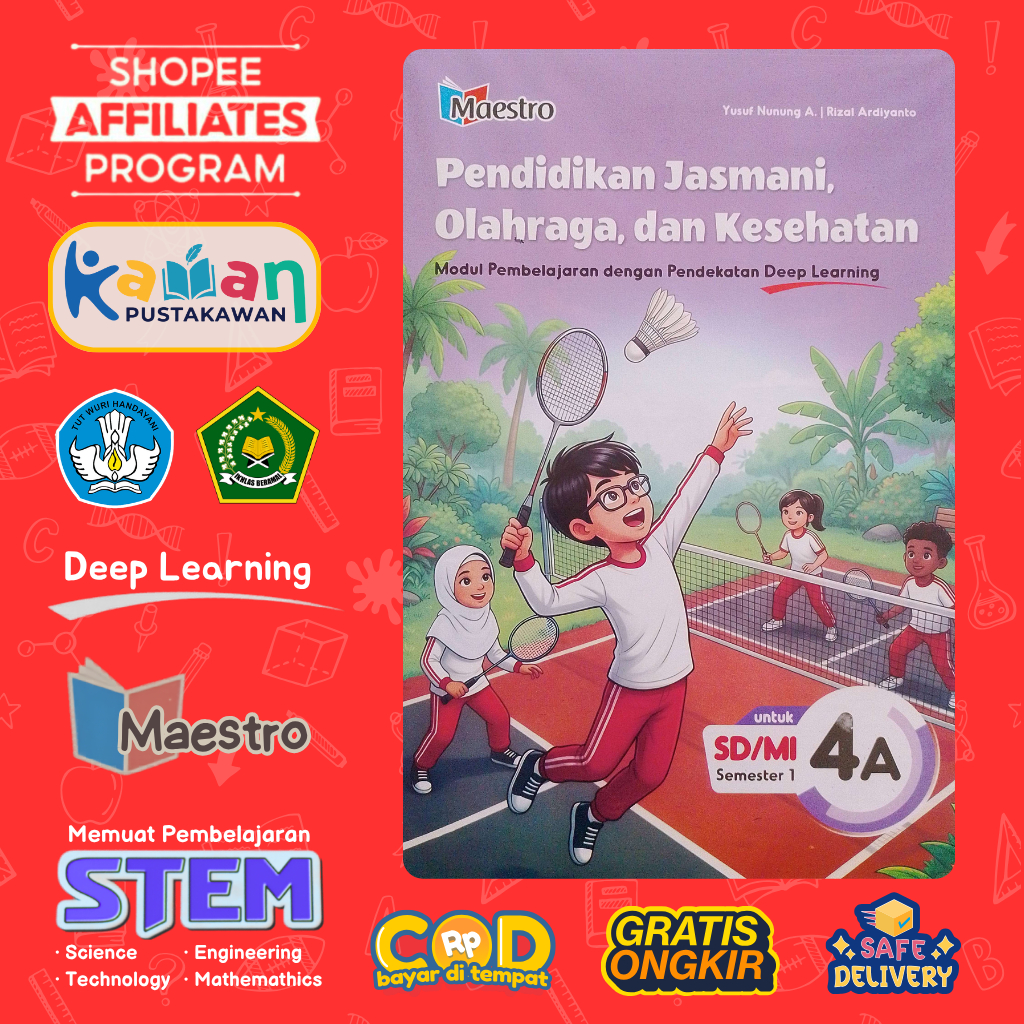 Maestro PJOK Kelas 4 SD/MI Modul Ajar