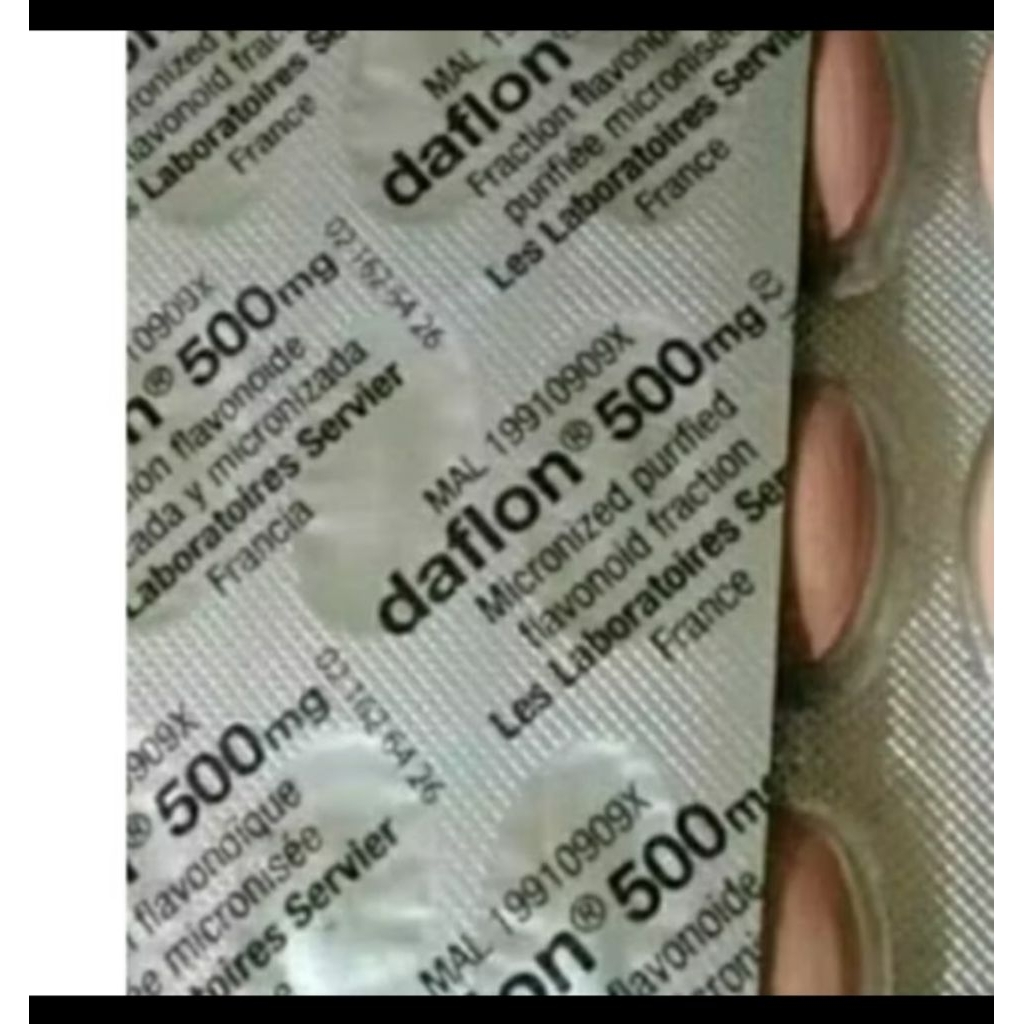 Daflon 500 mg// eceran 2 tablet