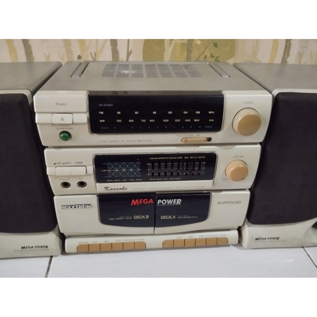 Tape Polytron Mega Power seri MP9200 KCP