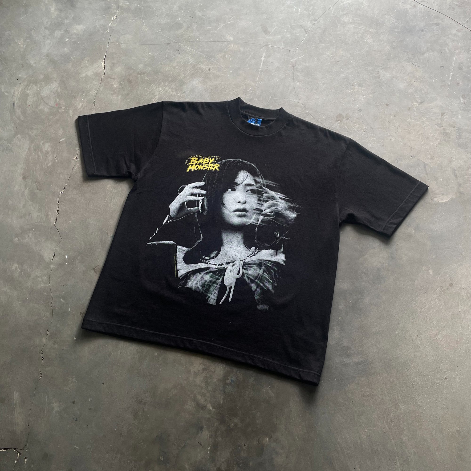 LMM PRG AHYEON BAEMON KAOS BAJU KPOP T-SHIRT OVERSIZE