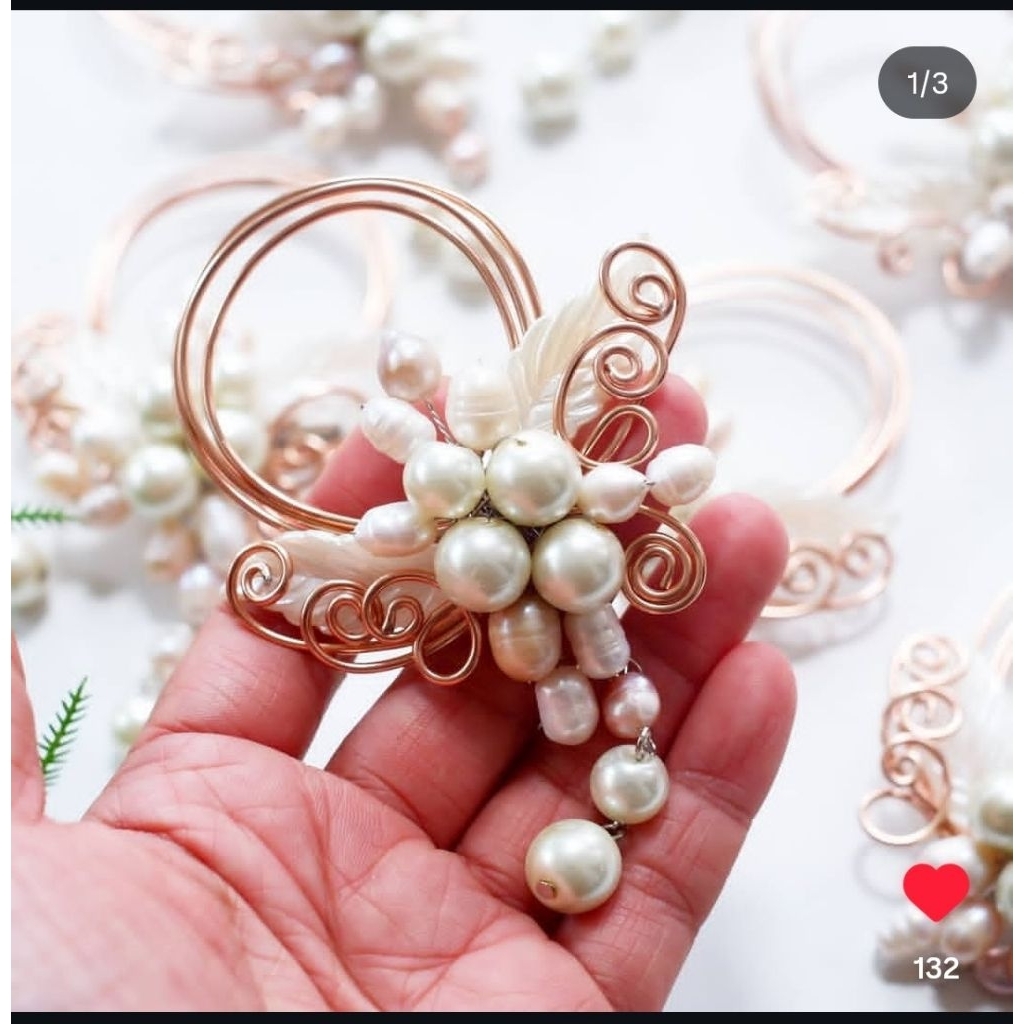Bros Wire Mutiara Gantung Koleksikikie