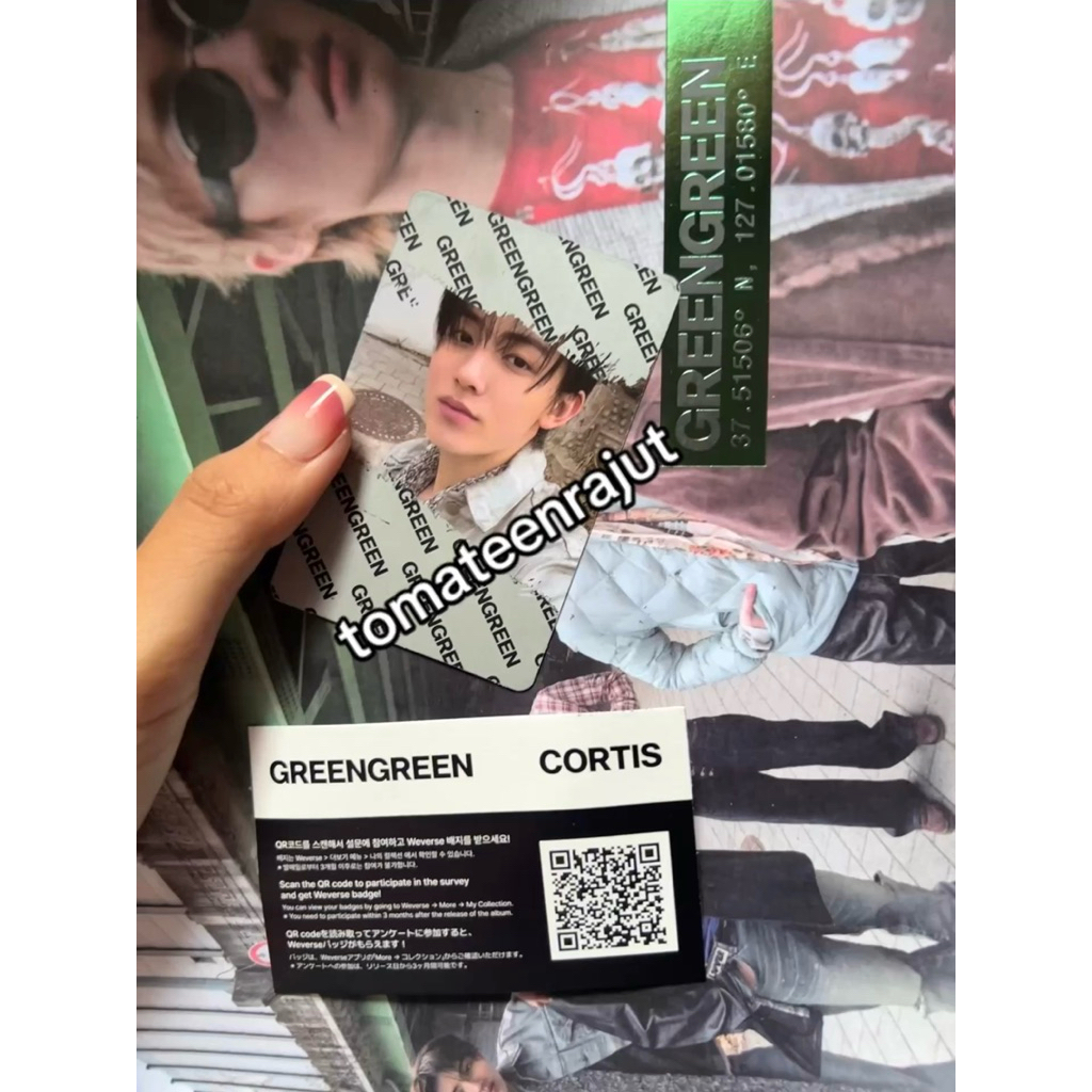 PHOTOCARD Gosok SEONGHYEON CORTIS