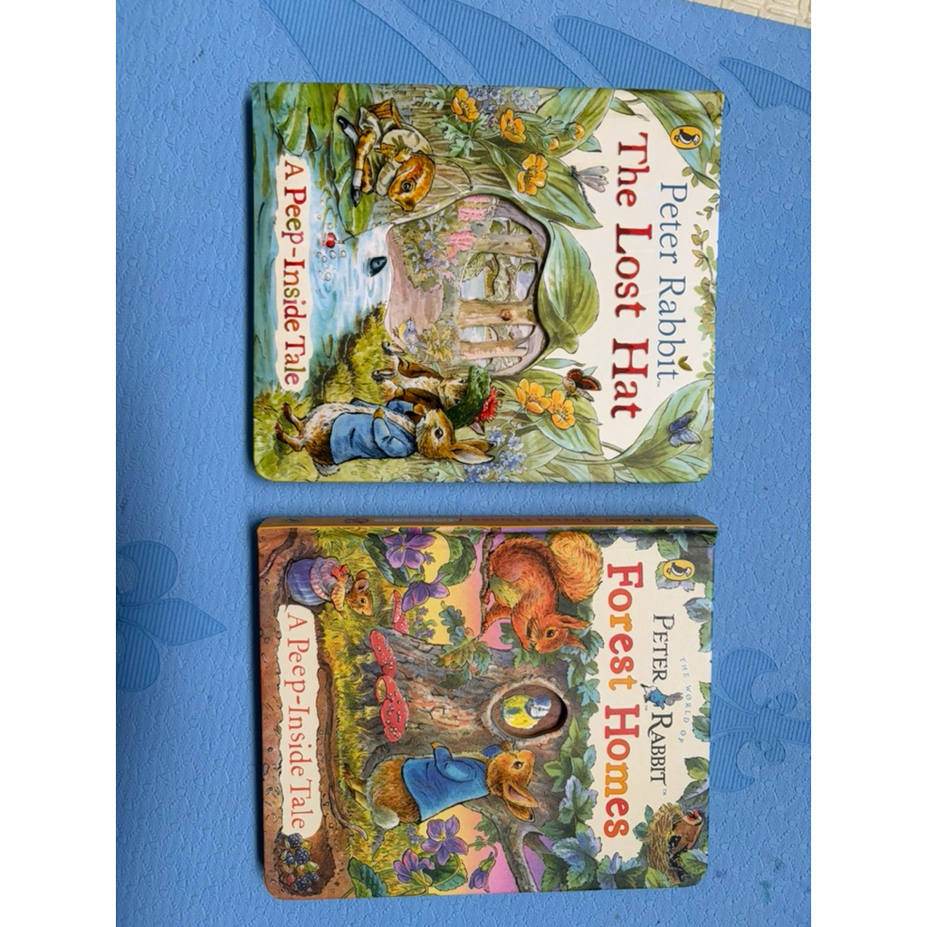 Buku Petter Rabbit flip flap