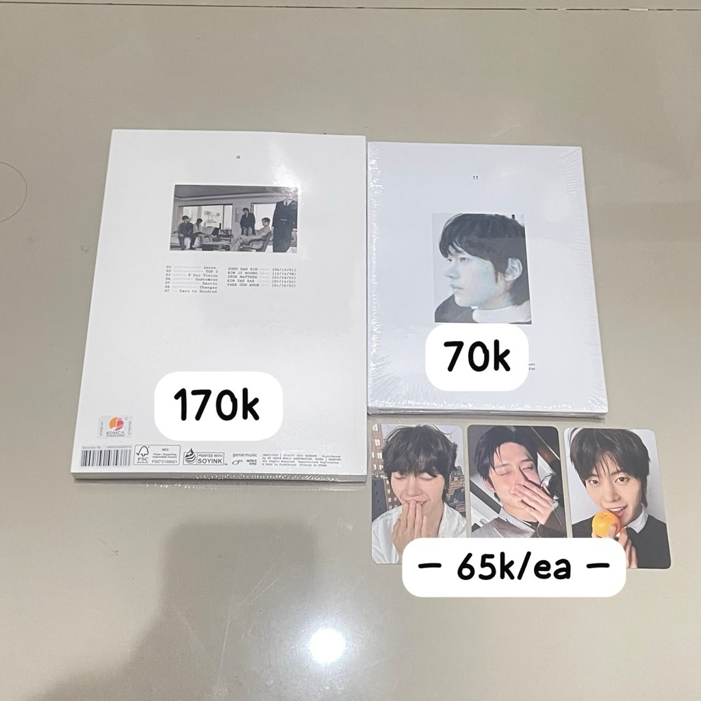 zb1 zerobaseone photocard album ascend matthew jiwoong pob everline