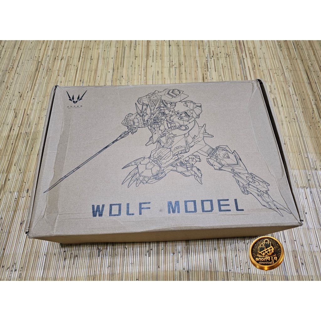 (Ready Stock) Gundam Wolftech Barbatos MG Wolf King Model 1/100 Model Kit (Metal In Frame)