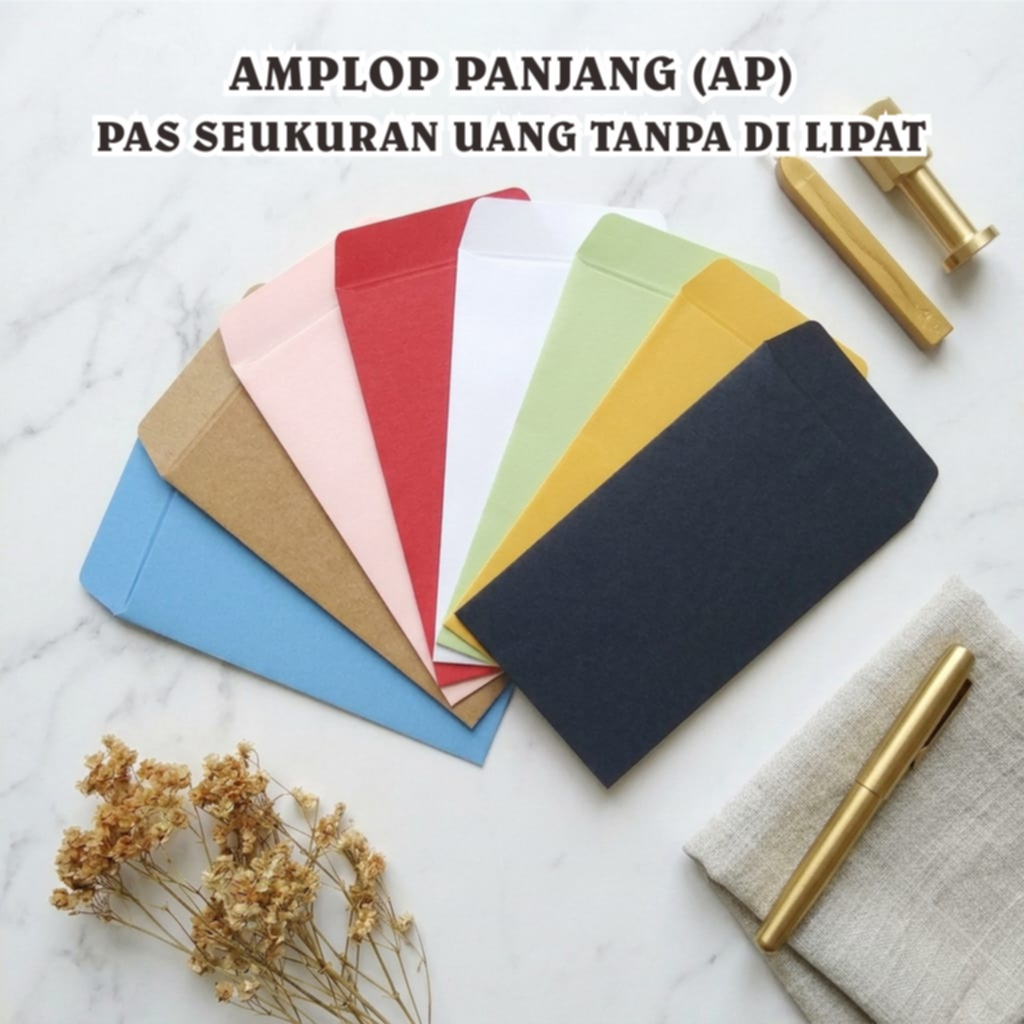 ( ISI 10 ) Amplop Angpao Uang Aesthetic Amplop Angpao Imlek Amplop Uang Elegant Polos Amplop Duit Am