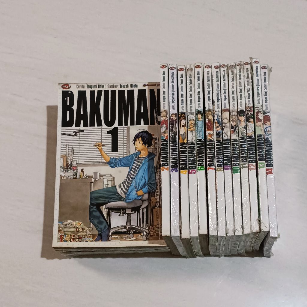 Komik Bakuman set 1-14
