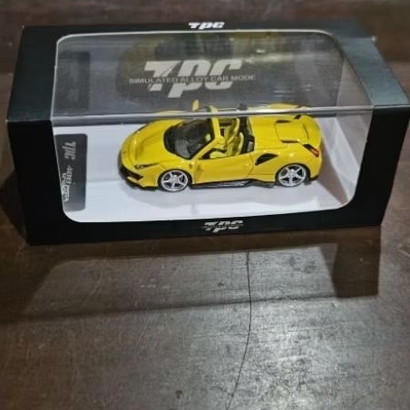 diecast/miniscale unsealed TPC ferrari 488 pistra spyder limited 299 unit