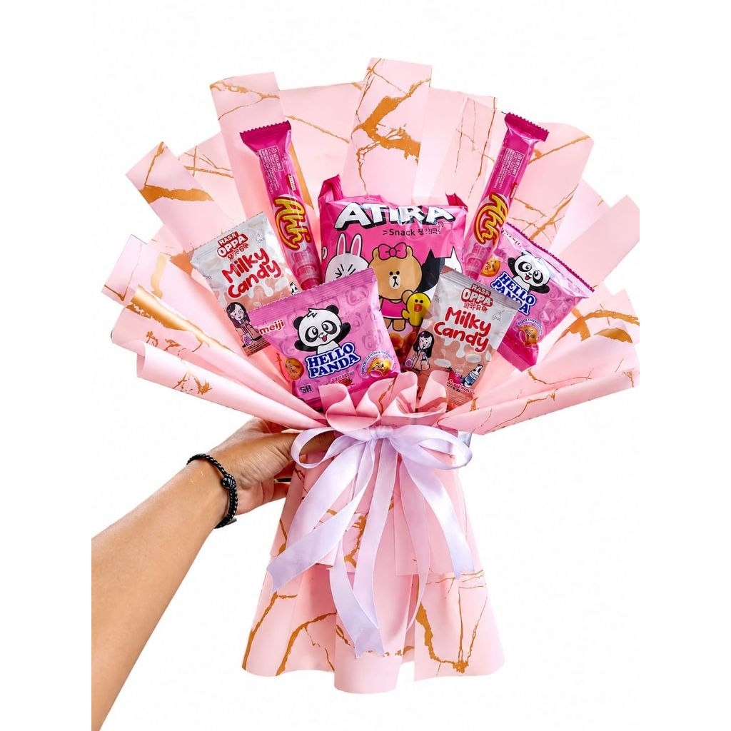 buket snack pink