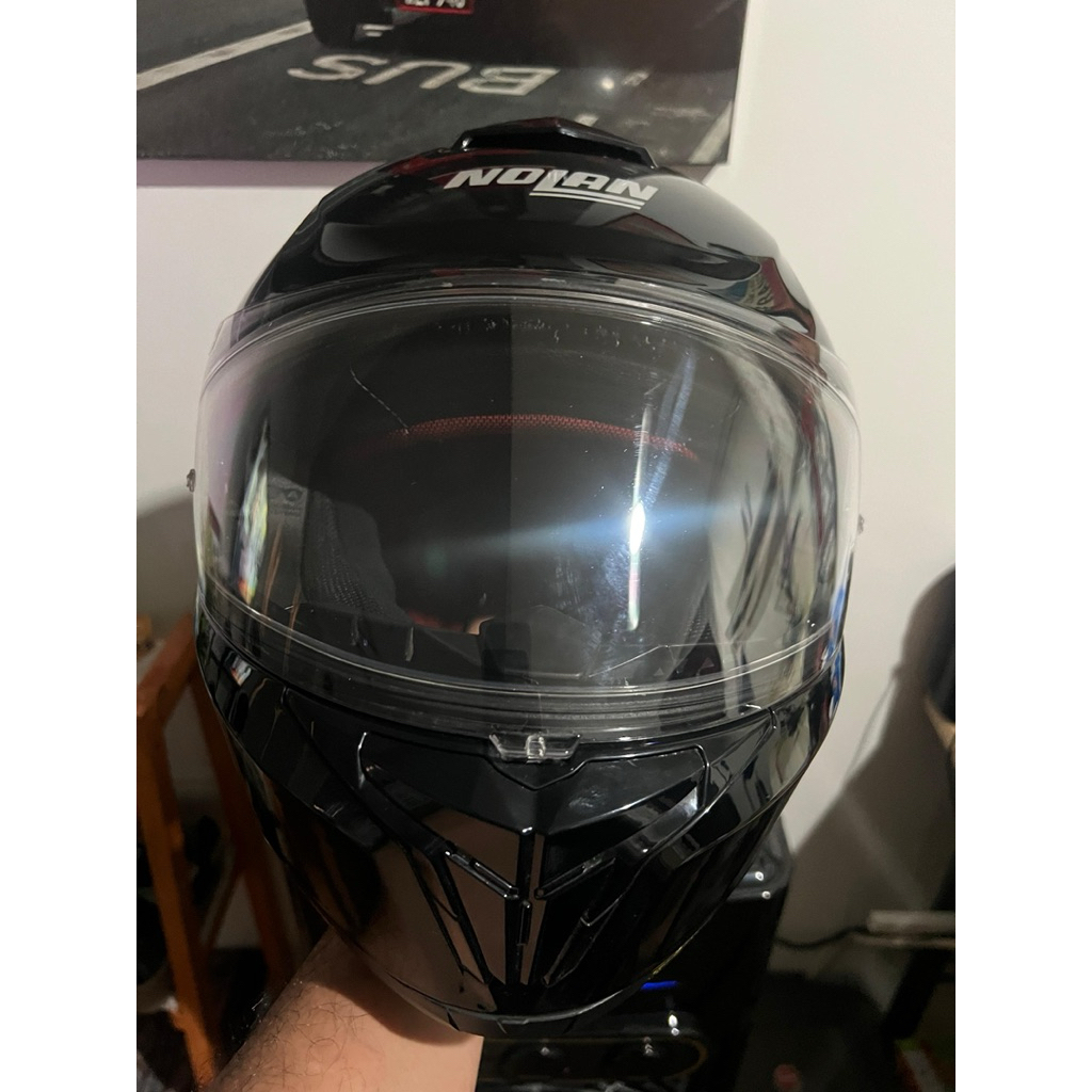 Helm Nolan N80 BlackBerry Glossy Full Face